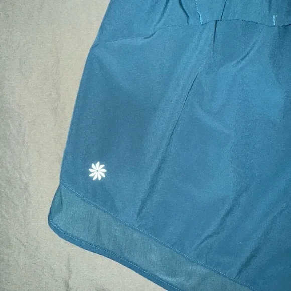 Mesh Racer Teal Women's 4 inch Shorts - Picture 4 of 5